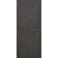 Дверь пластиковая Капель (Kapelli Classic) черный бетон