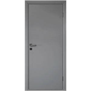 Влагостойкая дверь ПВХ Etadoor ДГ Серый RAL 7001