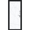 Дверь входная BRAVO Граффити-5 117.Г5 Букле черное / Snow Art